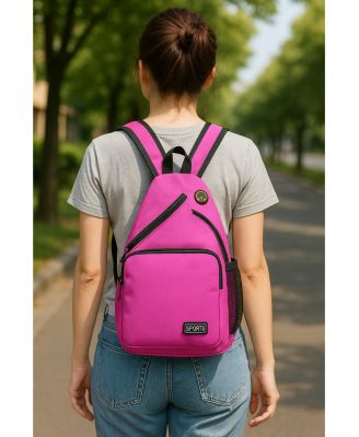 Color Pop Crossbody Travel Bag - Purple