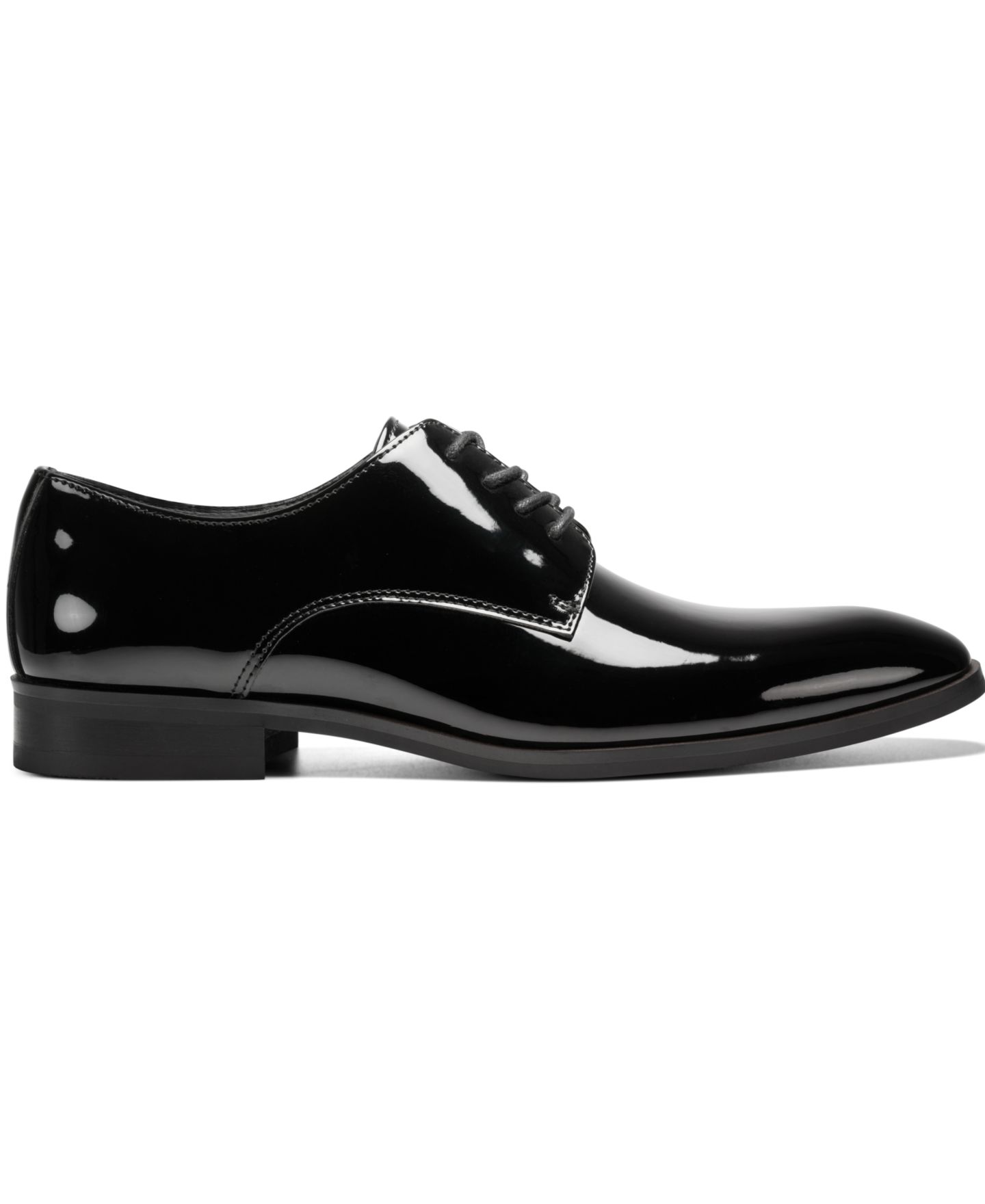 Обувь Kenneth Cole Reaction Men's Hogart Derby, цвет: Чёрный лаковый — фото 2
