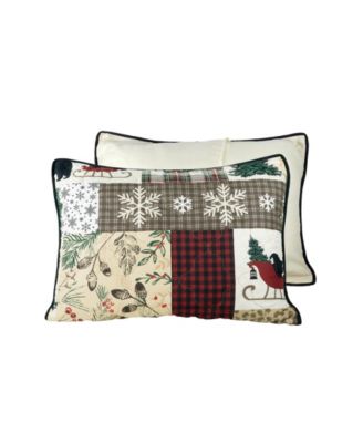 Dashing Patchwork 2-Pc. Quilt Set, Twin
