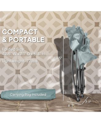 Camp Chairs for Adults, 2 Pack Outdoor Folding Chairs,