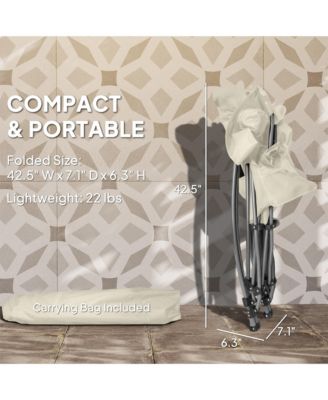 Camp Chairs for Adults, 2 Pack Outdoor Folding Chairs,