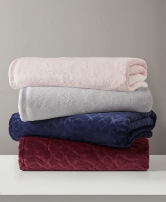Premier Comfort - Cozy Embossed Throw Blanket, 50" x 60"