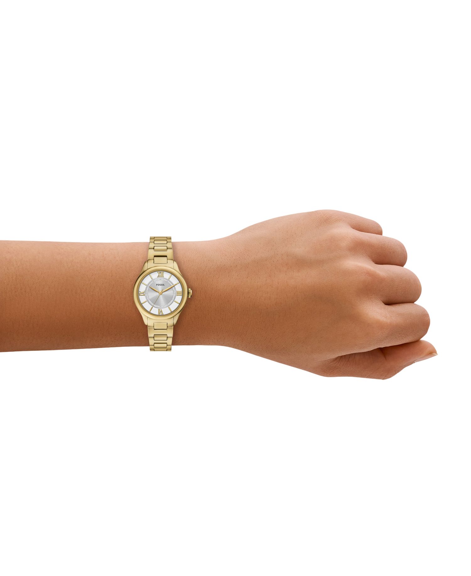 Women's Gilmore Three-Hand Gold-Tone Stainless Steel Watch, 28mm