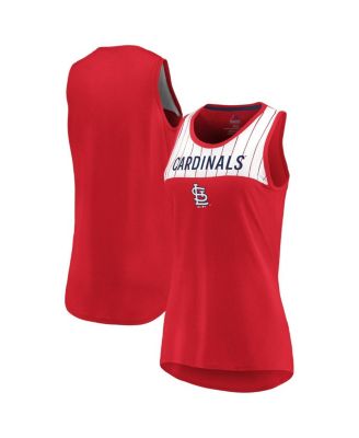 Majestic - Women's Red St. Louis Cardinals Break From Tradition Tank Top