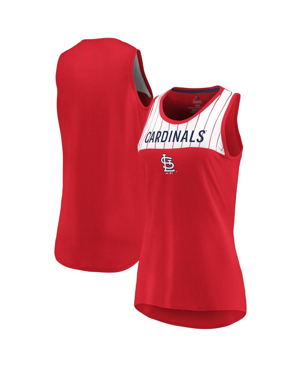 Women's Red St. Louis Cardinals Break From Tradition Tank Top - Red