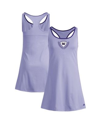 adidas - Women's Purple Washington Huskies Spring Fling Active Racerback Skort Dress