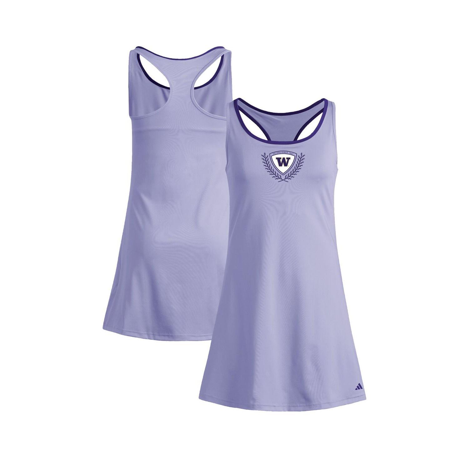 Women's Purple Washington Huskies Spring Fling Active Racerback Skort Dress