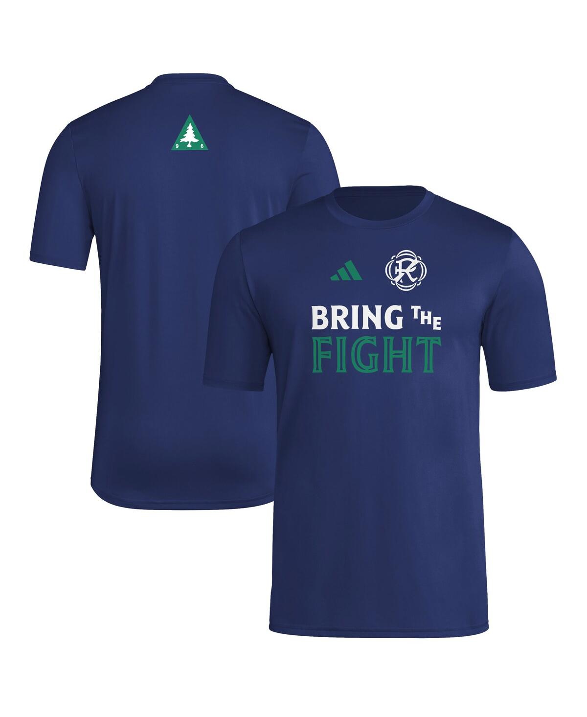 Men's Navy New England Revolution 2025 Jersey Hook Aeroready T-Shirt - Navy