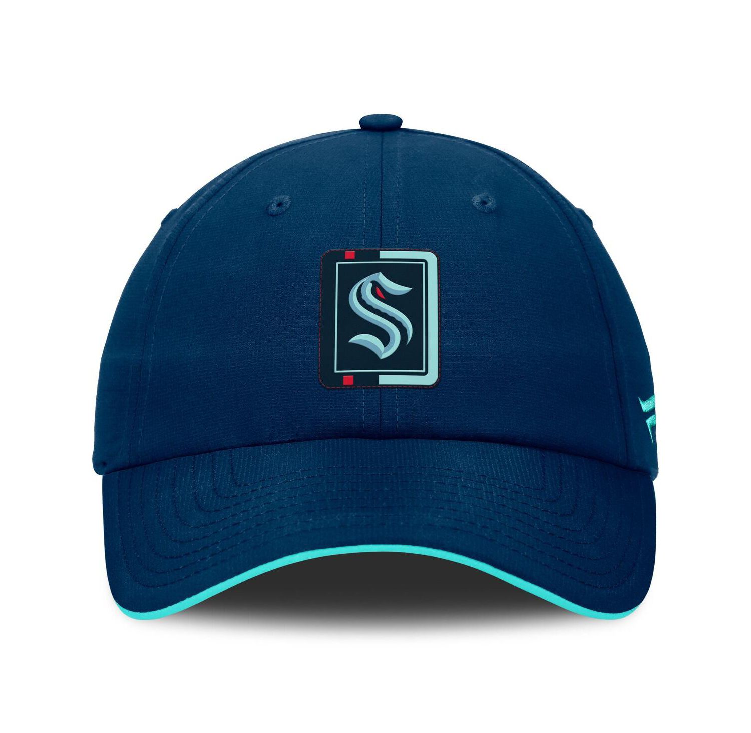 Men's Navy/Light Blue Seattle Kraken Authentic Pro Ripstop Adjustable Hat