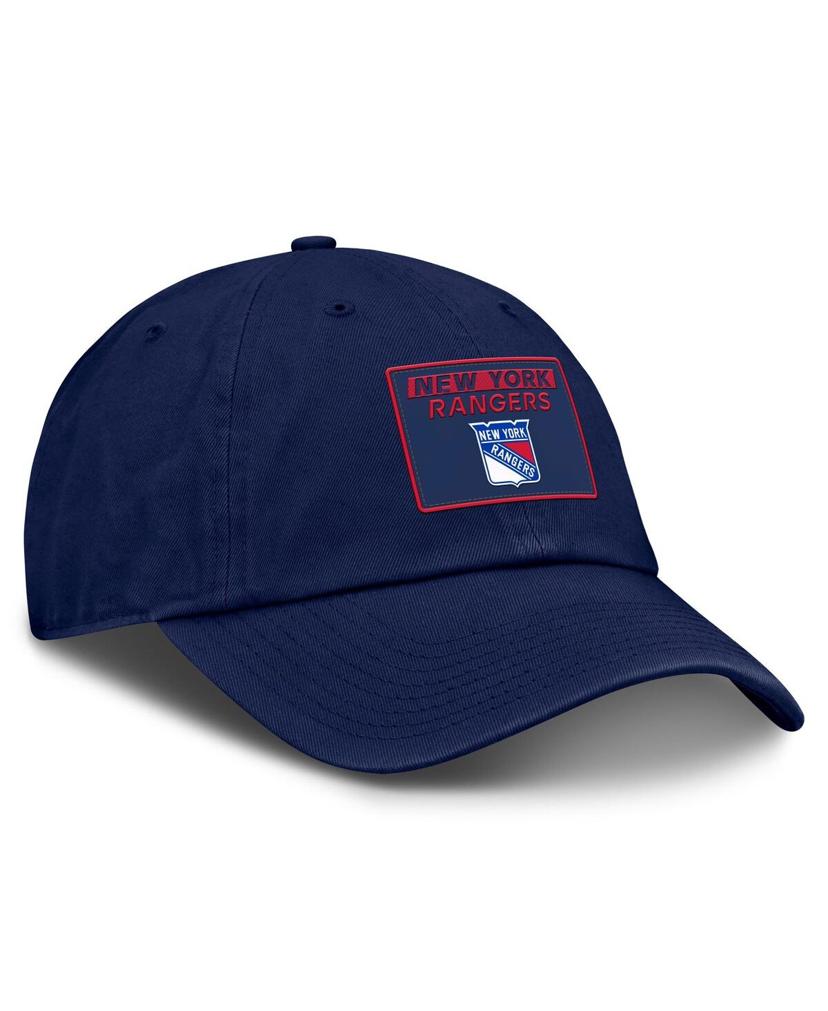 Fanatics Men's Navy New York Rangers Authentic Pro Prime Adjustable Hat In Blue