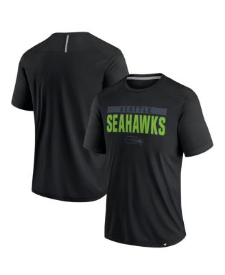 Fanatics - Men's Black Seattle Seahawks Defender Blackout T-Shirt