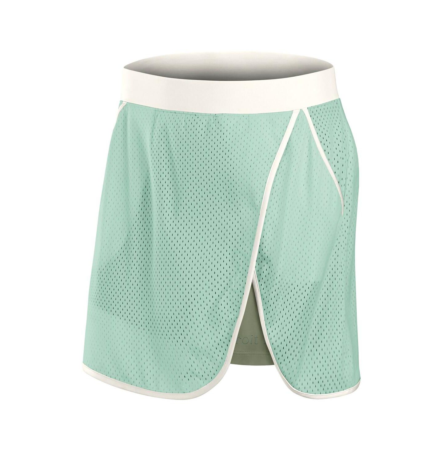 Женская юбка-шорты Fanatics Mint Detroit Lions Studio Wellness Skort — фото 3