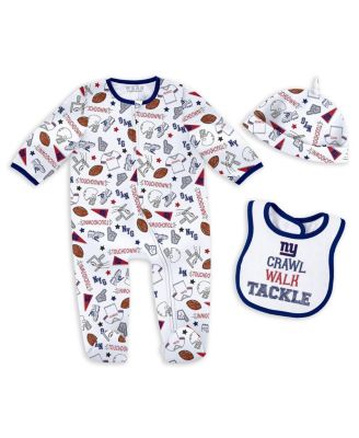 WEAR by Erin Andrews - Baby Boys and Girls New York Giants Sleep Play Set