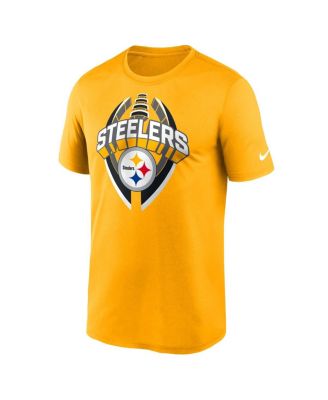 Men's Gold Pittsburgh Steelers Legend Icon Performance T-Shirt