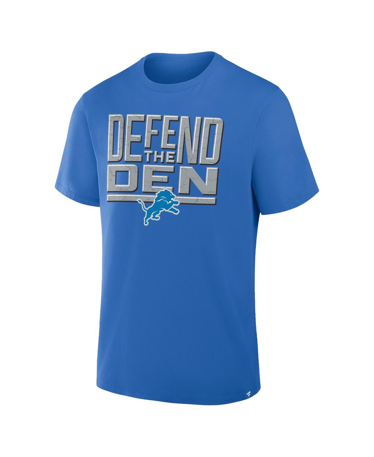 Fanatics Men's Blue Detroit Lions Hometown True Favorite T-shirt In Blue