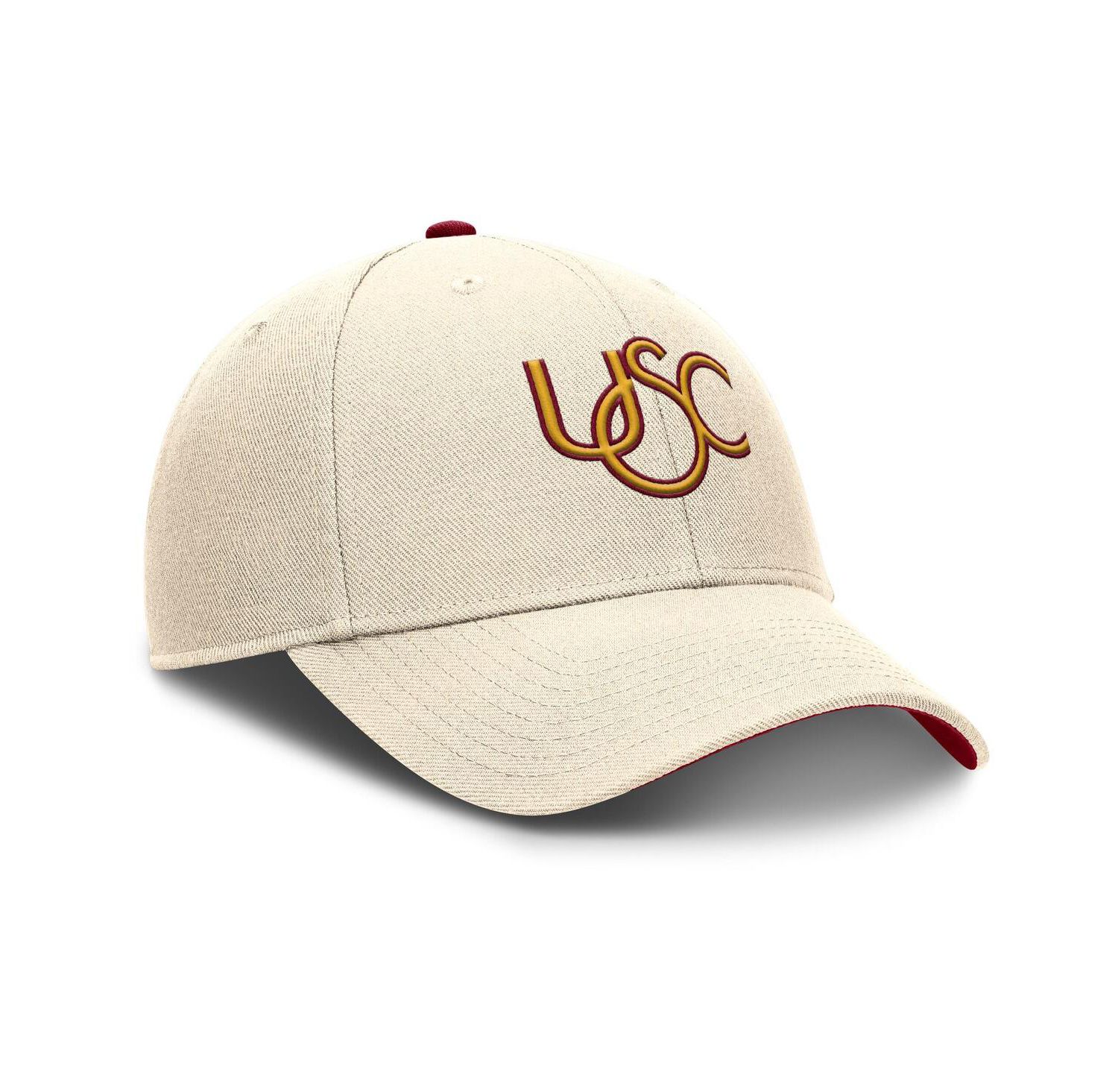 Men's Natural USC Trojans Rise Legacy Adjustable Hat