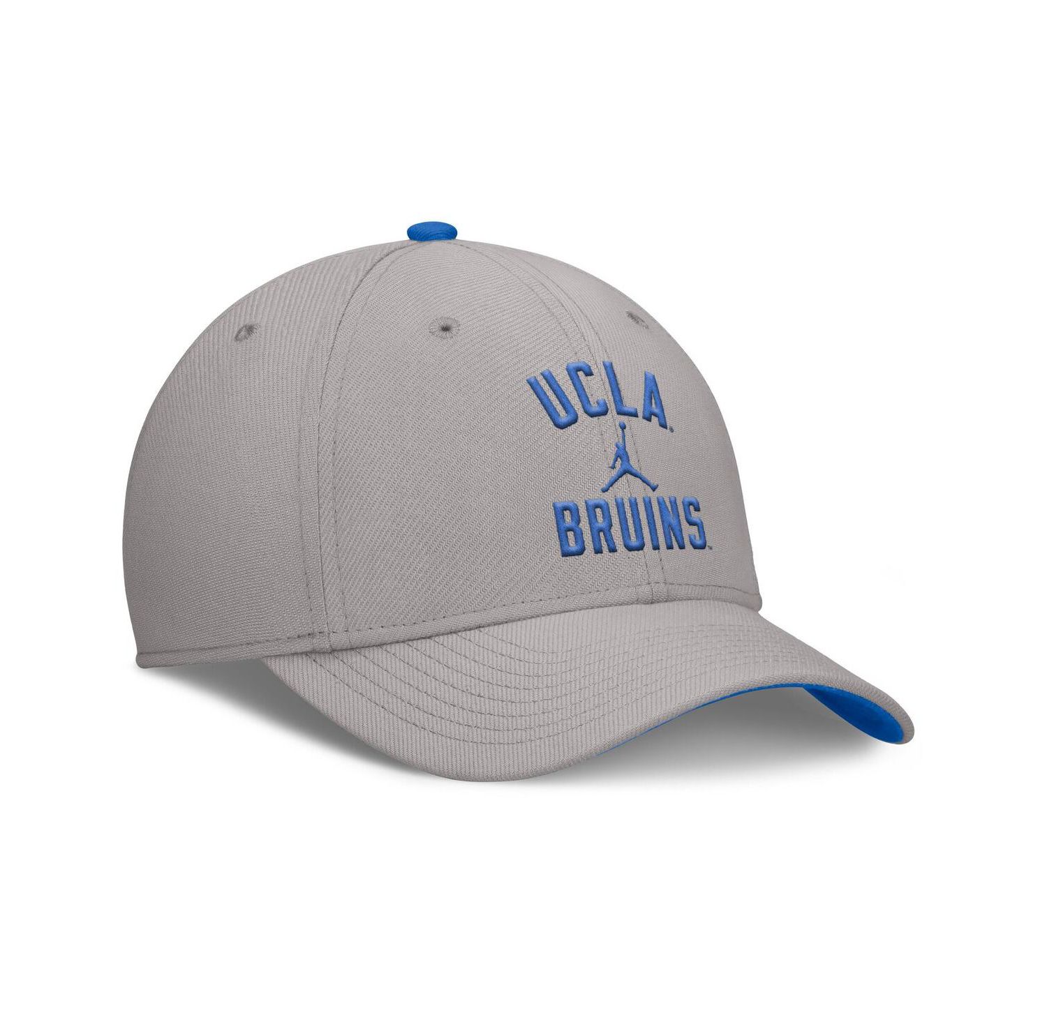 Men's Gray UCLA Bruins Rise Prep Performance Flex Hat