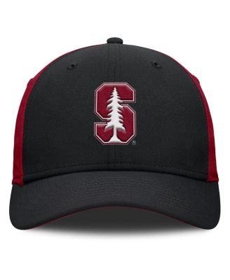 Men's Black/Cardinal Stanford Cardinal 2025 Sideline Rise Local Performance Flex Hat
