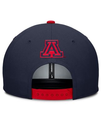 Men's Navy/Red Arizona Wildcats 2025 Sideline Campus Pro Local Snapback Hat