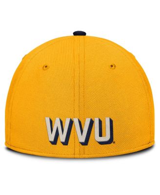 Men's Gold West Virginia Mountaineers Legacy Rise Performance Flex Hat
