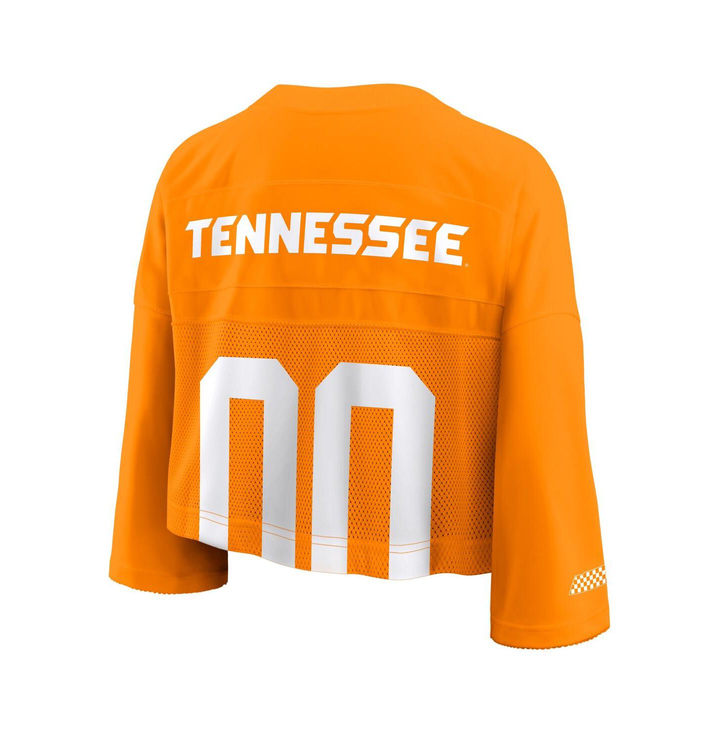 Женское джерси Nike Women's Tennessee Orange Tennessee Volunteers Cropped Mesh Fashion Jersey — фото 2