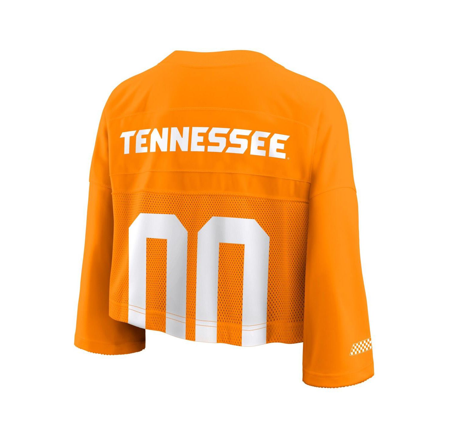Women's Tennessee Orange Tennessee Volunteers Cropped Mesh Fashion Jersey
