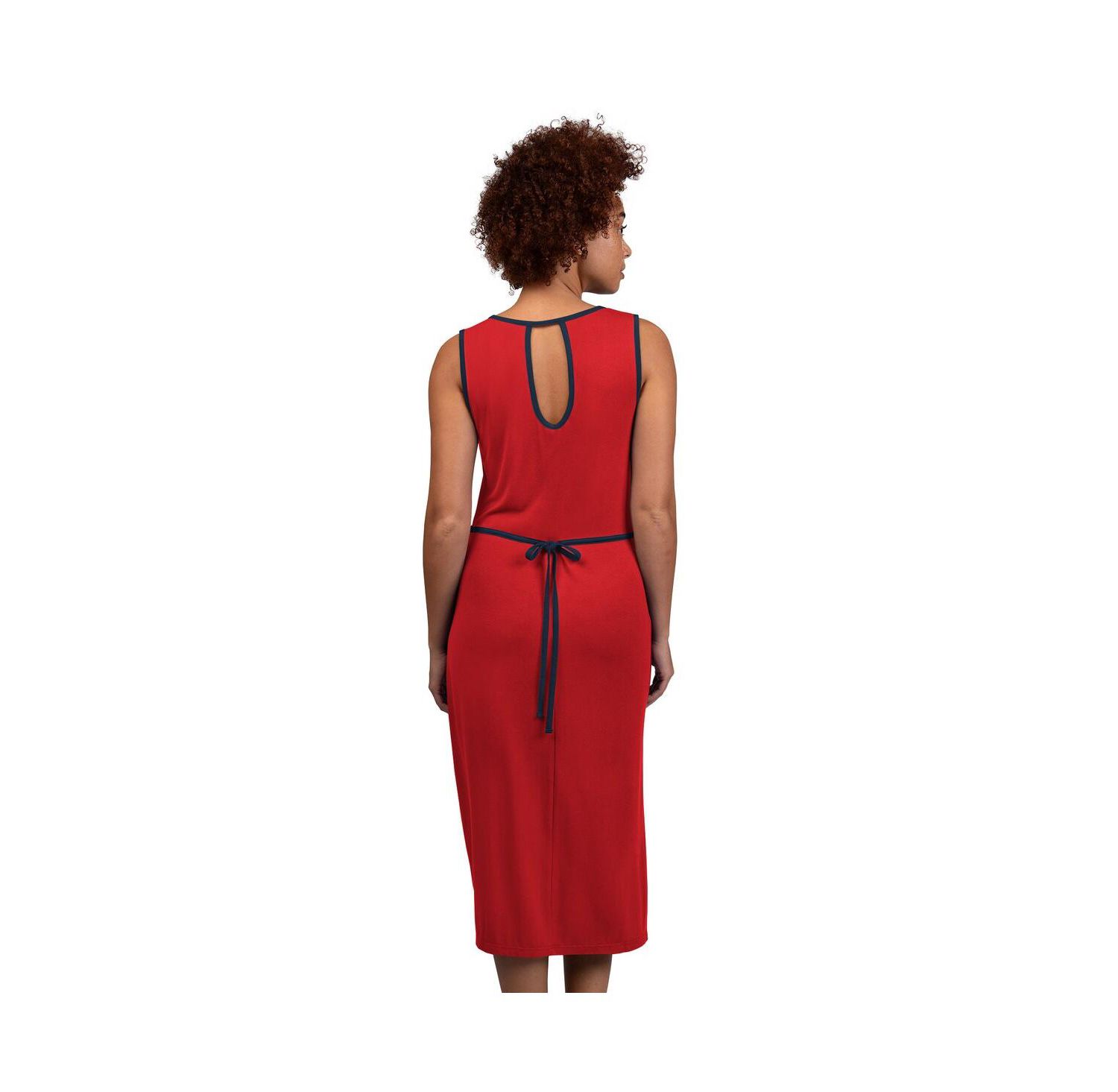Women's Red St. Louis Cardinals Center Field Maxi Dress