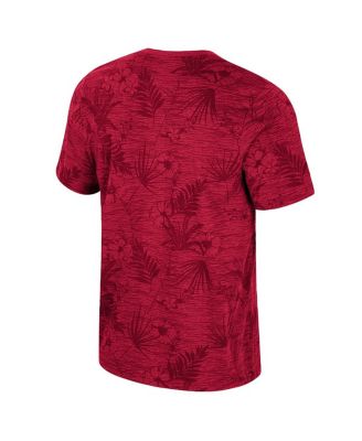 Men's Crimson Alabama Crimson Tide Floral Printed T-Shirt