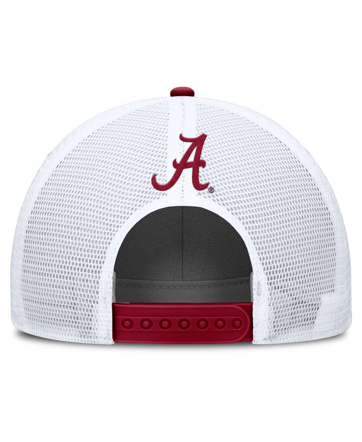 Nike Alabama On-field Rise  Men's College Trucker Adjustable Hat In Red