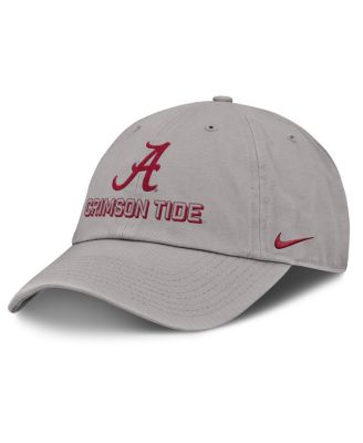 Nike - Men's Gray Alabama Crimson Tide 2025 On-Field Club Adjustable Hat