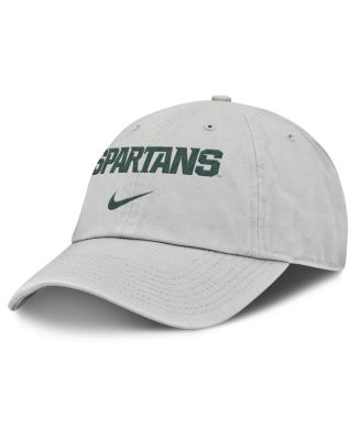 Nike - Men's Gray Michigan State Spartans 2025 On-Field Gameday Club Adjustable Hat
