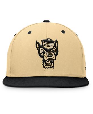 Men's Gold/Black NC State Wolfpack Balance Fitted Hat