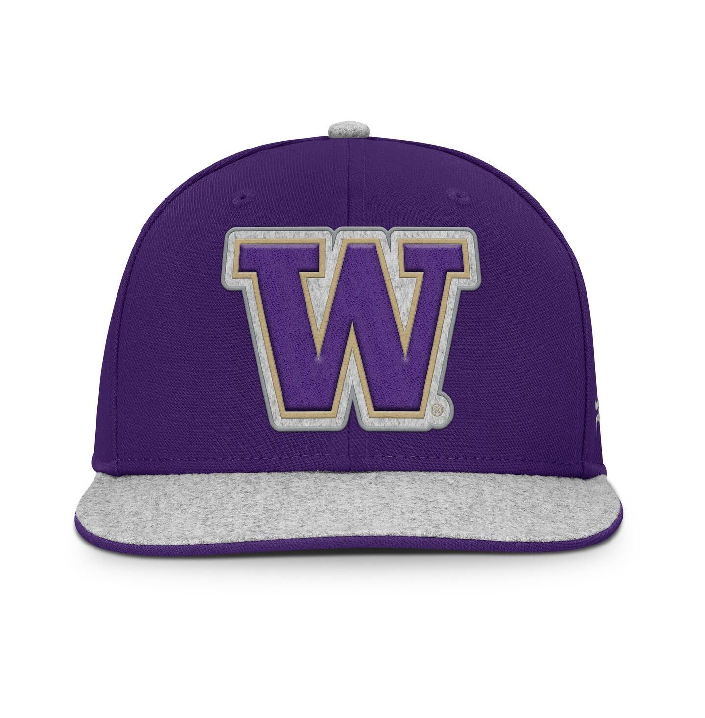 Мужская кепка Fanatics Purple Washington Huskies Loden Snapback Hat — фото 2