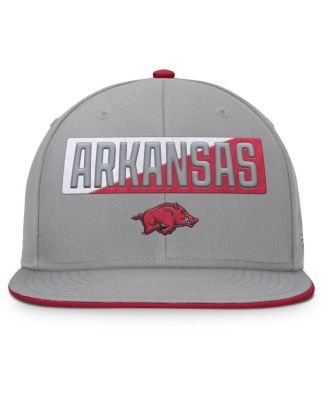 Men's Gray Arkansas Razorbacks Duo Snapback Hat