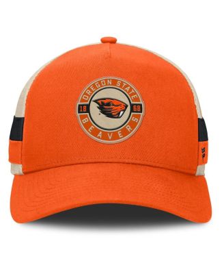 Men's Orange/Cream Oregon State Beavers Prestige Trucker Adjustable Hat