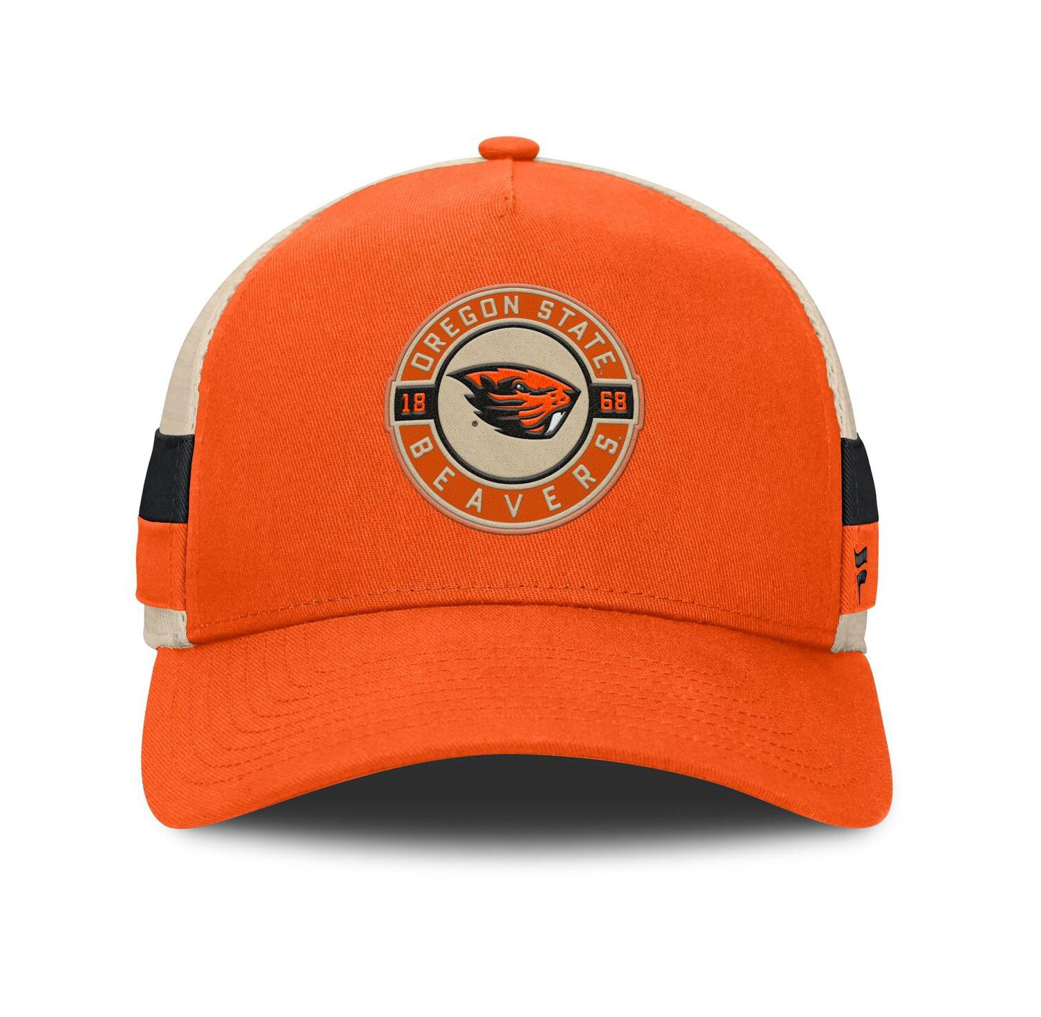 Men's Orange/Cream Oregon State Beavers Prestige Trucker Adjustable Hat