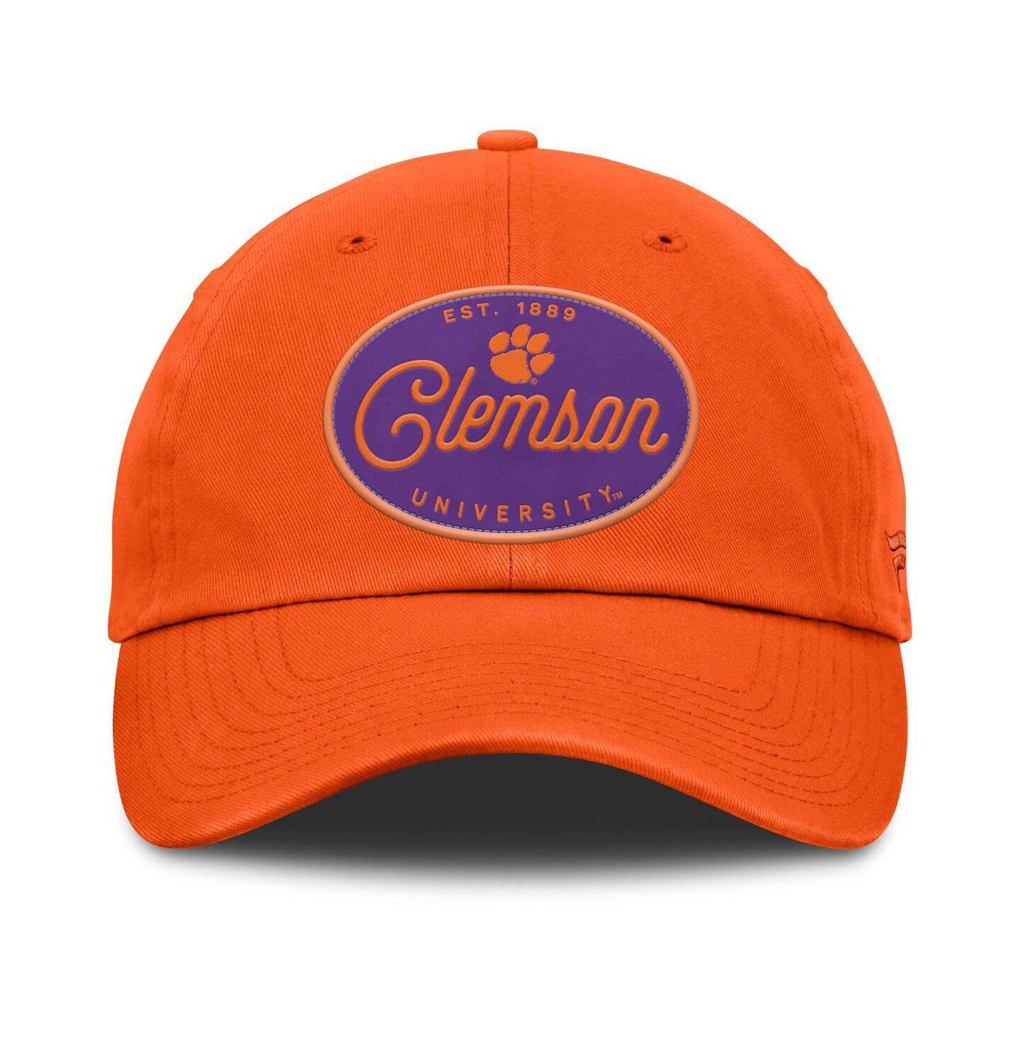 Женская кепка Fanatics Orange Clemson Tigers Candid Adjustable Hat — фото 2