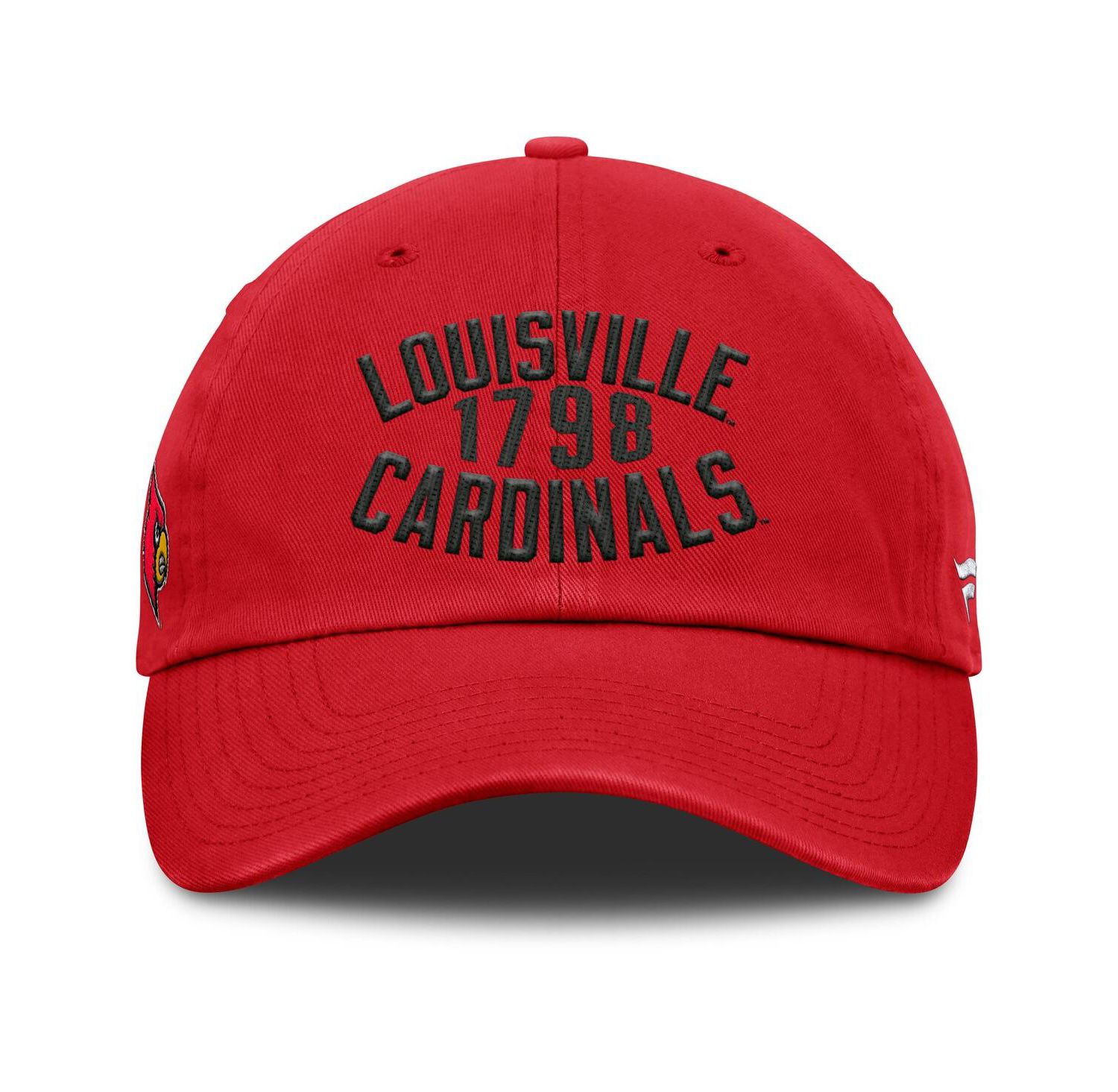 Men's Red Louisville Cardinals Archer Adjustable Hat