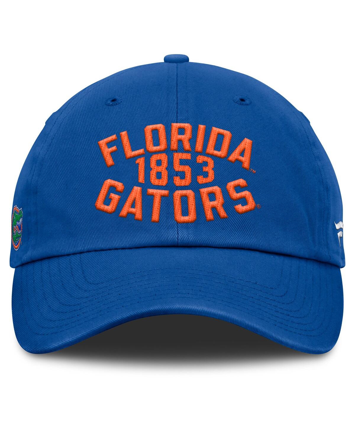 Fanatics Men's Royal Florida Gators Archer Adjustable Hat In Blue