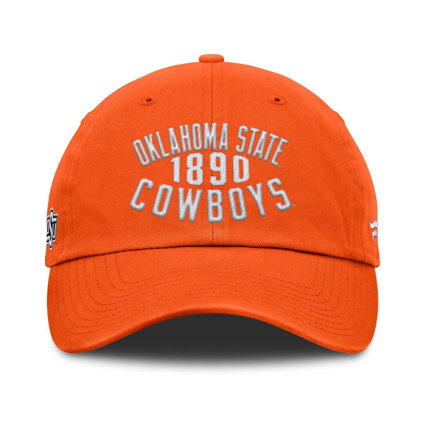 Мужская кепка Fanatics Orange Oklahoma State Cowboys Archer Adjustable Hat — фото 2
