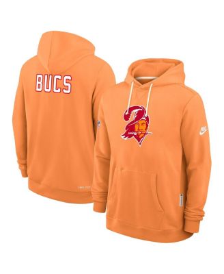 Nike - Men's Orange Tampa Bay Buccaneers Sideline Offensive Set Play Performance Pullover Hoodie