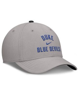 Men's Gray Duke Blue Devils Rise Prep Performance Flex Hat
