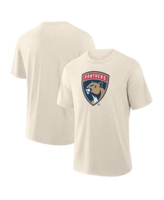Fanatics - Men's Cream Florida Panthers Stadium Slub T-Shirt
