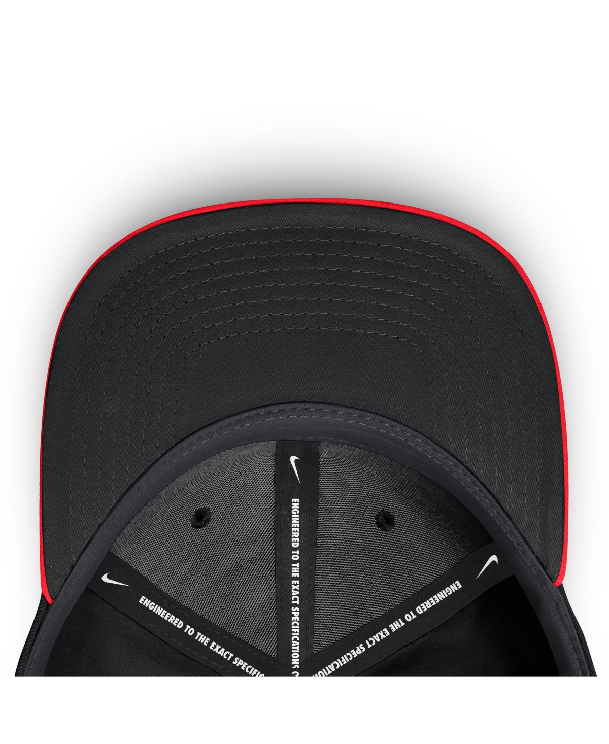 Nike Men's Crimson/black San Diego Padres Neon 90s Rise Swoosh Flex Hat