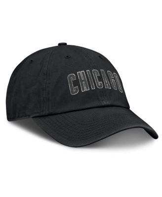 Men's Black Chicago Cubs Camo Pack Club Adjustable Hat