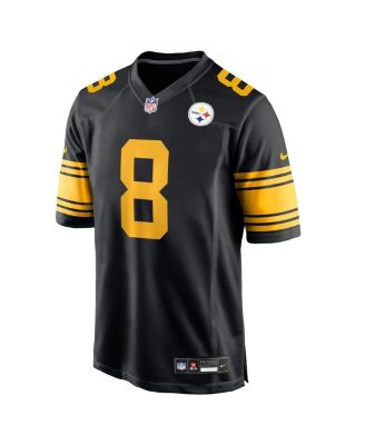 Men's Aaron Rodgers Black Pittsburgh Steelers Alternate Game Jersey