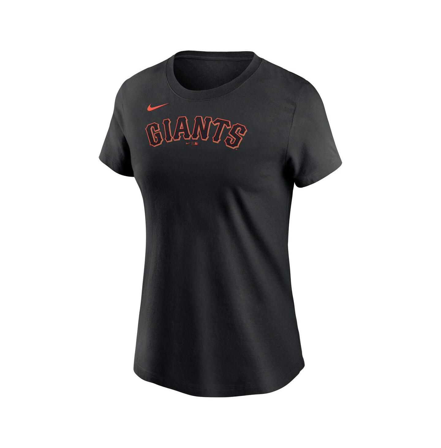Женская футболка Nike Rafael Devers Black San Francisco Giants Name & Number — фото 2