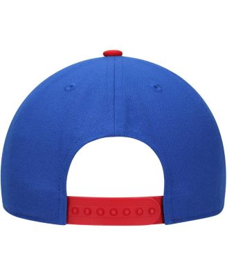 Big Boys and Girls Royal Superman Comic Under visor Snapback Hat