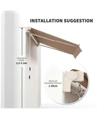 Openable Outside Sun Shade for Window/Door to uce Heat in Your Home