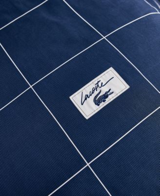 Tennis Checks Cotton 3-Pc. Comforter Set, Full/Queen